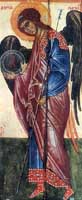 архангел Гавриил, икона из деисисного чина, 1-я половина XVв. 251x610, 56kb