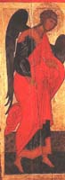 архангел Михаил, икона из деисисного чина, ок. 1475 г. 220x605, 36kb